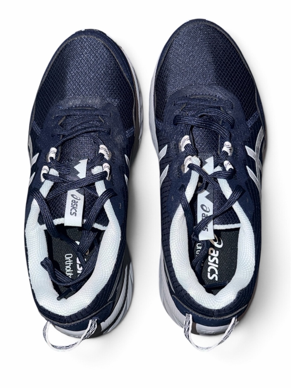 ASICS Size 7.5 Wide Navy Blue Gel-Venture 10 Trail Running Shoes Women’s